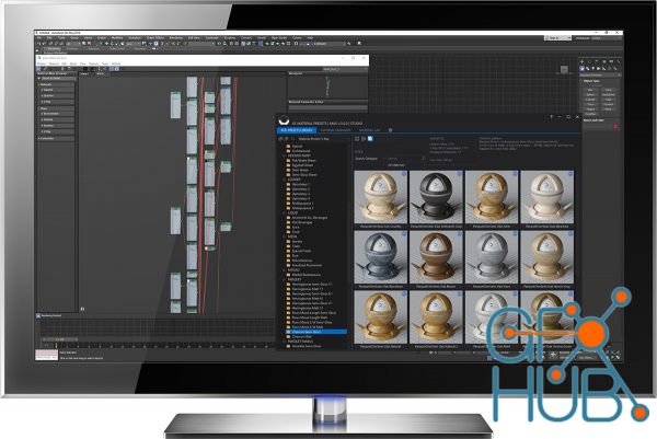 SIGERSHADERS XS Material Presets Studio v3.4.0 for 3ds Max 2016-2022 Win x64