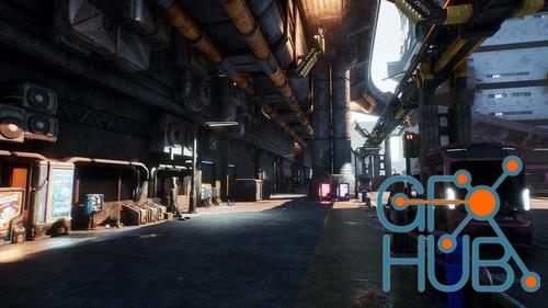 Unreal Engine – Cyberpunk City Pack