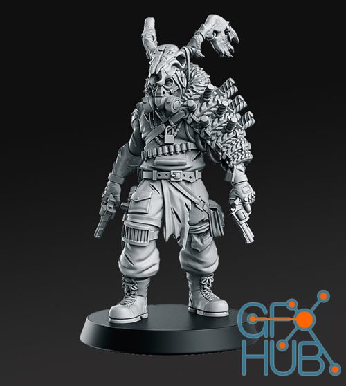 Devil Wheeler - From Wasteland – 3D Print