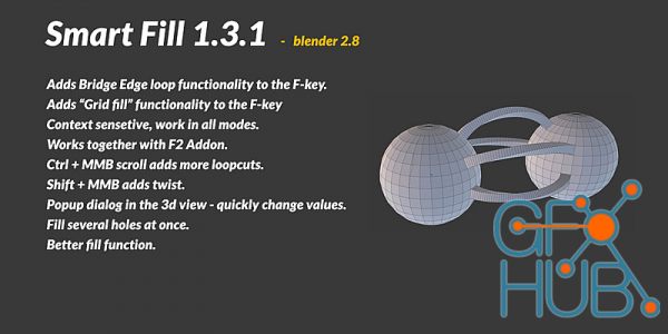 Smart Fill 1.4.0 Blender Add-On
