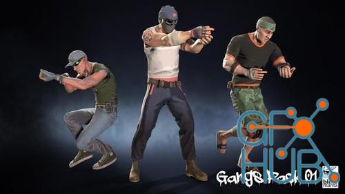 Unreal Engine – Gangs Pack 01