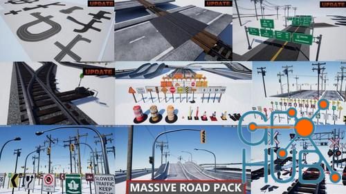 Unreal Engine – Massive Roads Pack