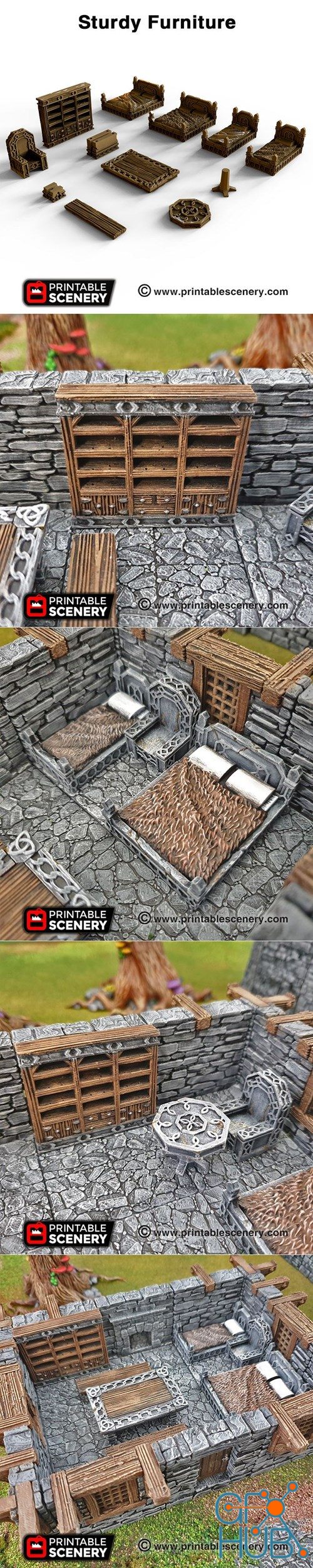 Sturdy Furniture – 3D Print
