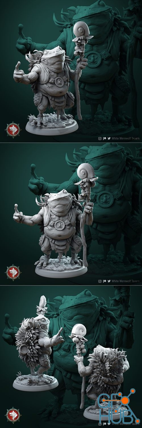 Froggl GrassSpeaker – 3D Print