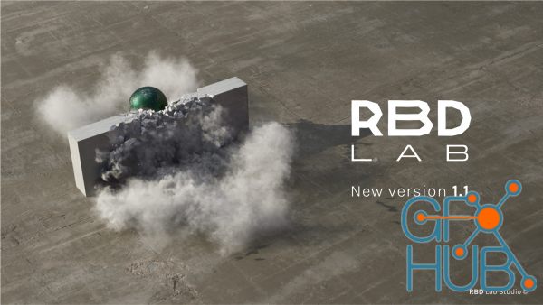 Blender Market – RBDLab Addon 1.1.2 + RBDLab Asset Building for Destruction