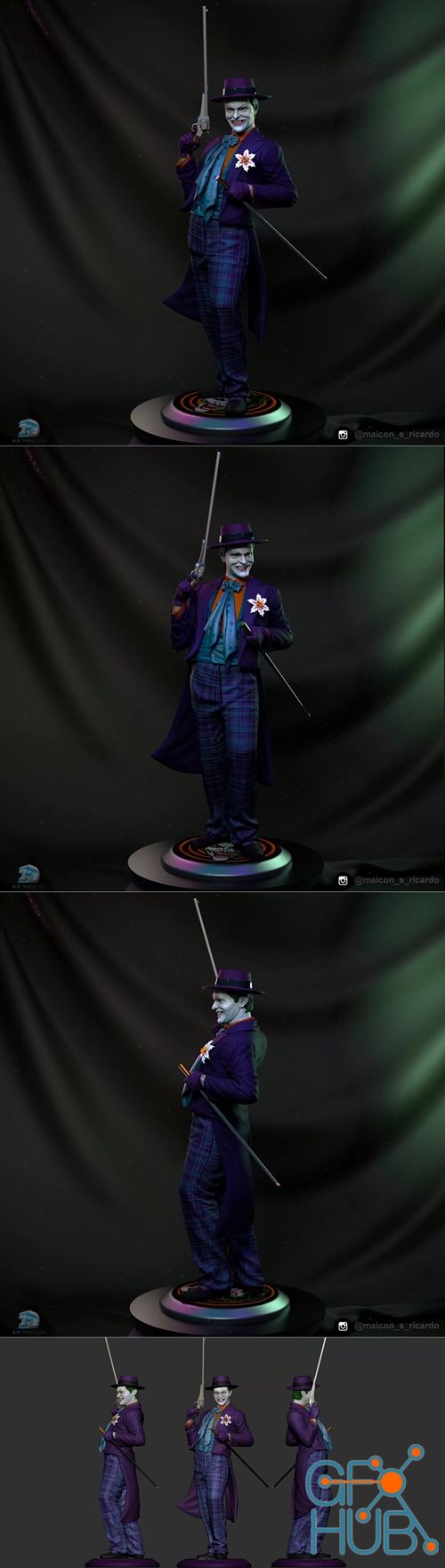 The Joker – Jack Nicholson – 3D Print