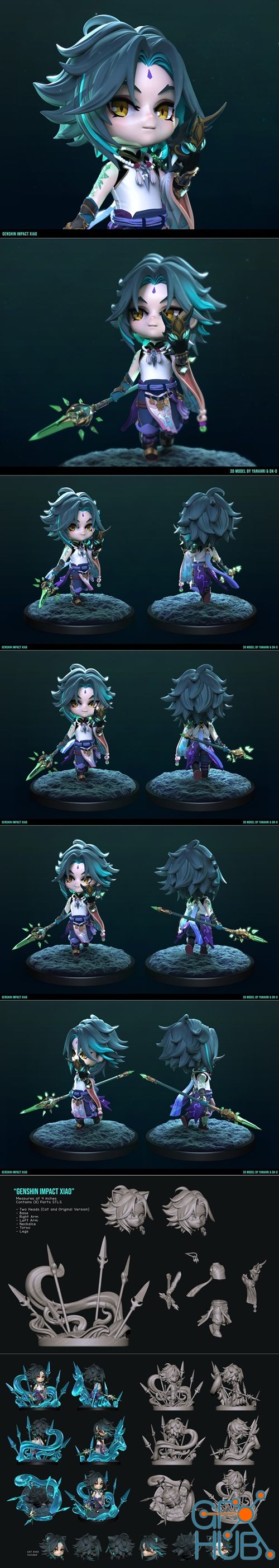 Chibi Xiao – 3D Print