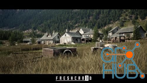 Unreal Engine – Mountain Village Environment