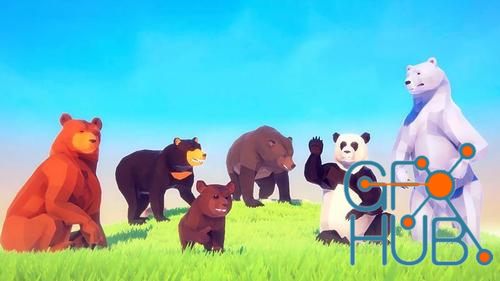 Unreal Engine – Poly Art Bear