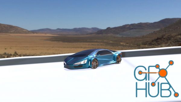How to Create, Animate, & Market Your Own 3D Car Designs.