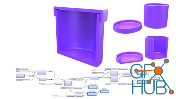 Parametric Containers for 3D Printing Rhino and Grasshopper Course