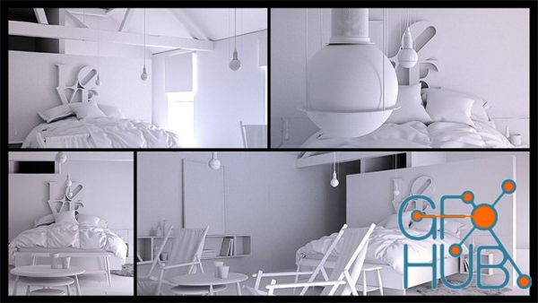 Modeling Realistic Interiors in 3ds Max and Marvelous Designer