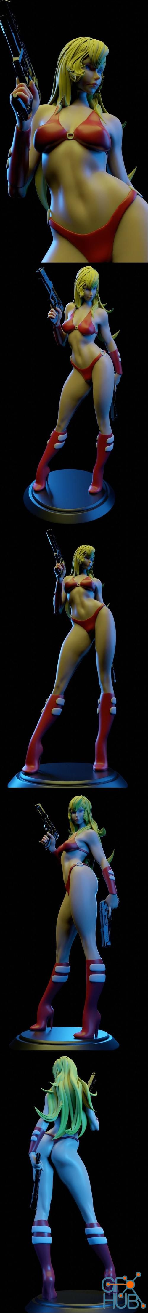 Dominique Exclusive – 3D Print