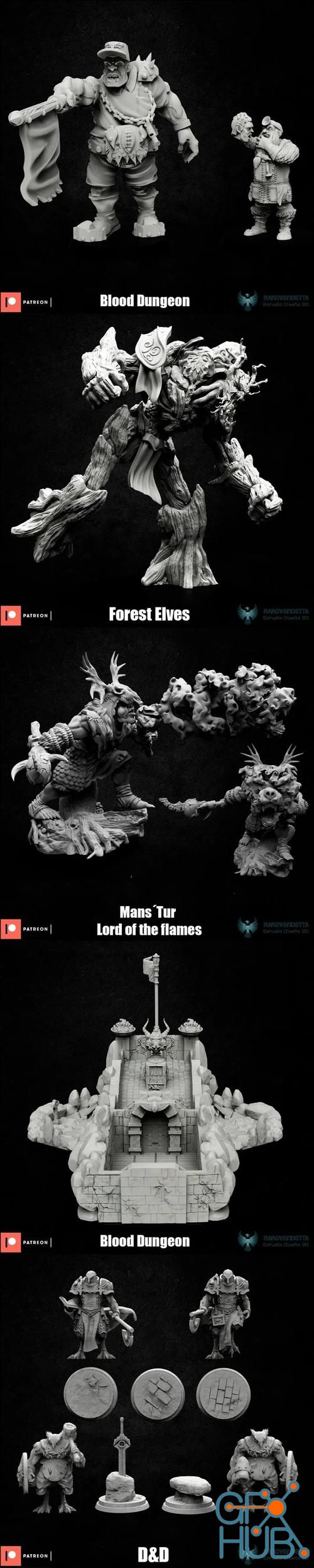 Jinetes Barbaros – 3D Print