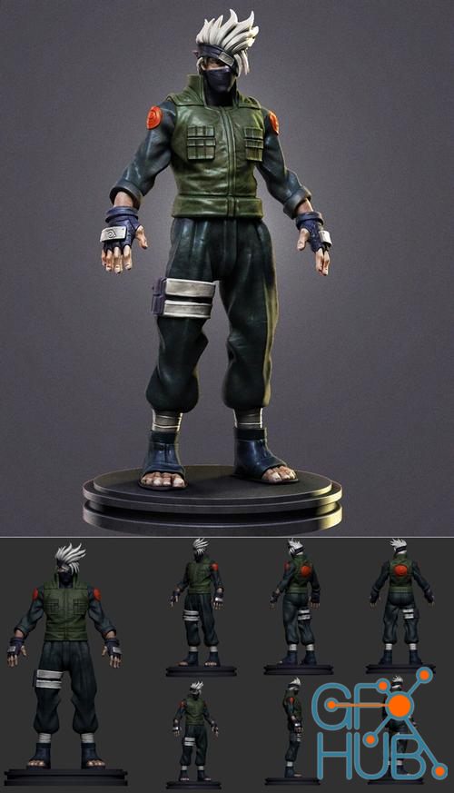 Kakashi Hatake – 3D Print