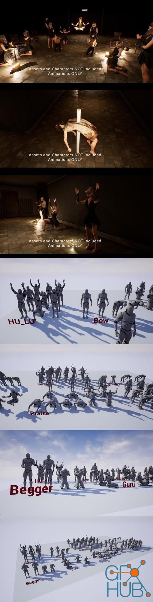 Unreal Engine – The Cultist Animations
