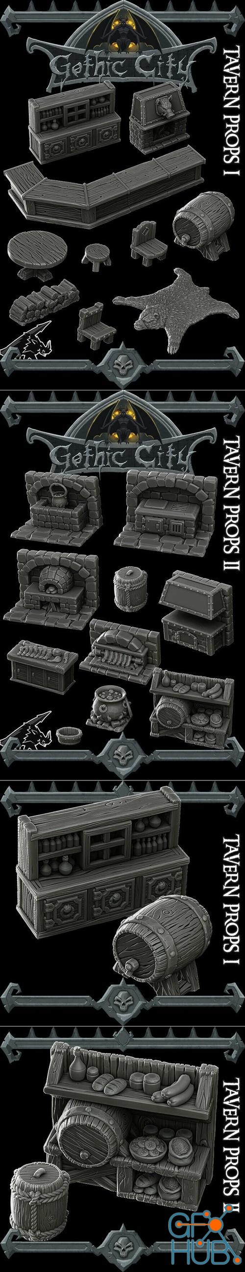 Stretch goals tavern props 1-2 – 3D Print