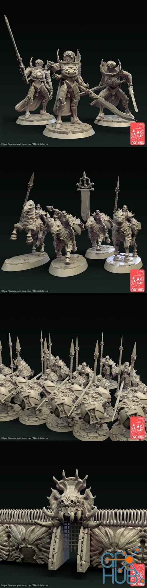 Orc King Miniature May 2021 – 3D Print