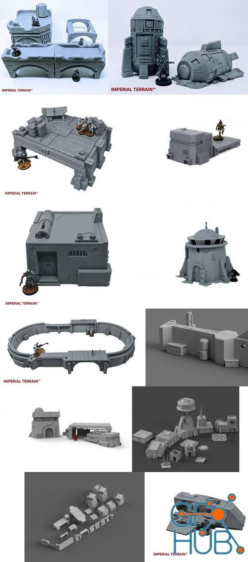 Imperial Terrain - Star Wars – 3D Print