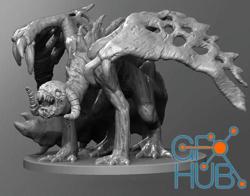 Zombie Dragon – 3D Print