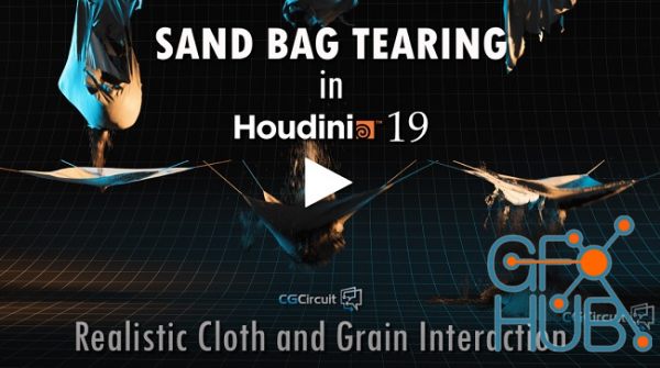 Sand Bag Tearing in Houdini