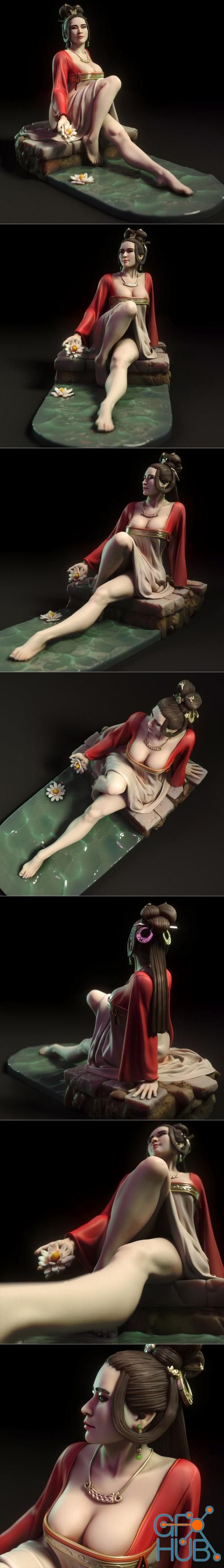 Mei - Chinese Woman – 3D Print