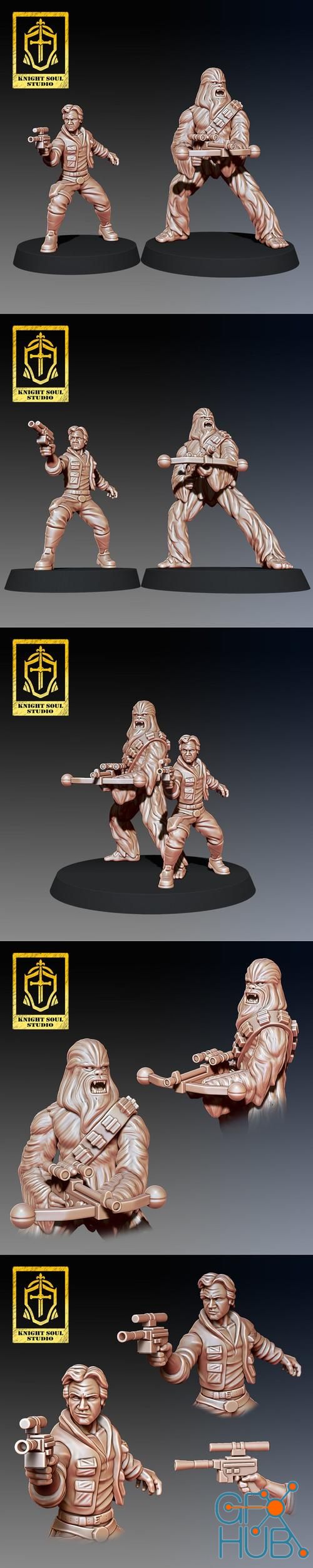 Pack Smuggler Bodyguard – 3D Print