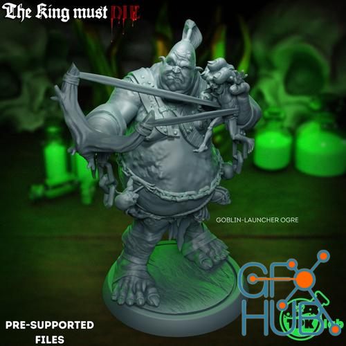 Goblin Launcher Ogre – 3D Print