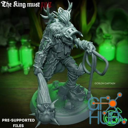 Goblin Captain – 3D Print