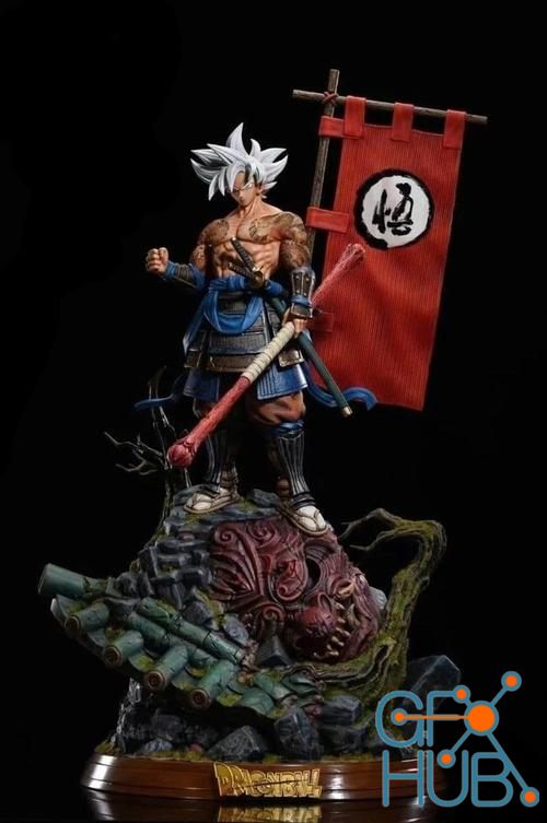 Goku Samurai – 3D Print