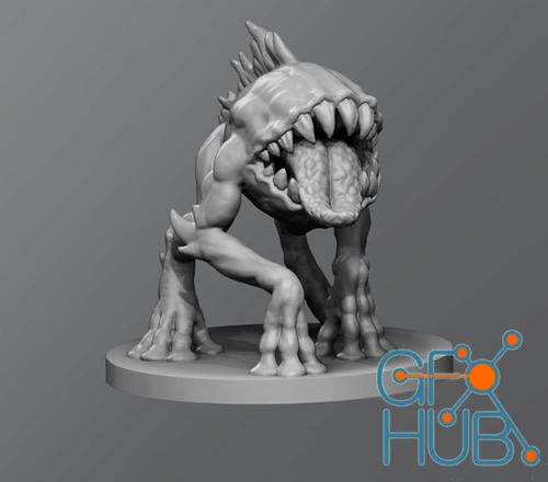 Black Imp – 3D Print