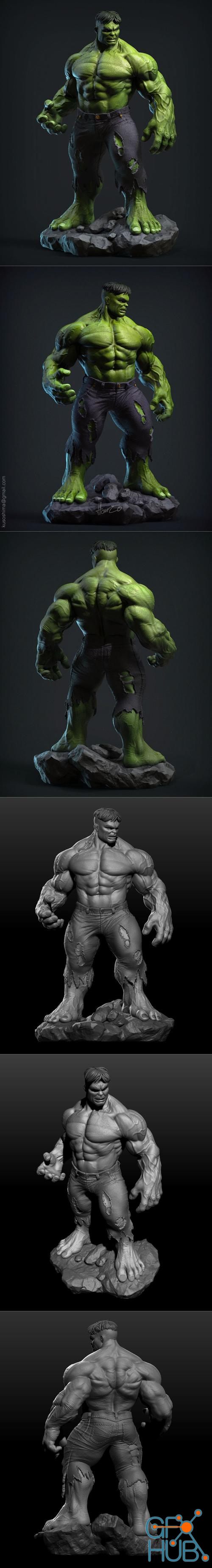 Incredible Hulk – 3D Print