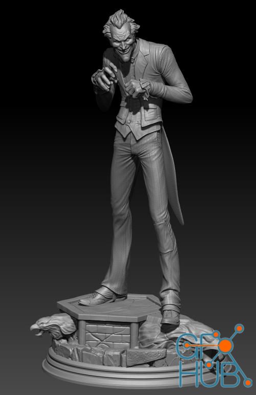 JOKER Arkham – 3D Print