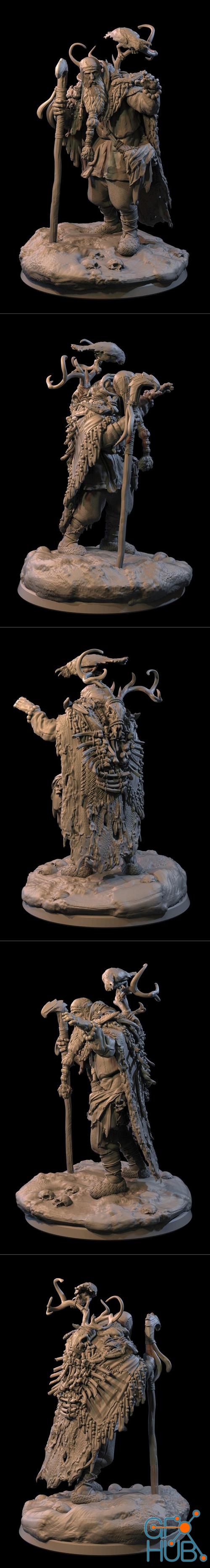 Old man – 3D Print