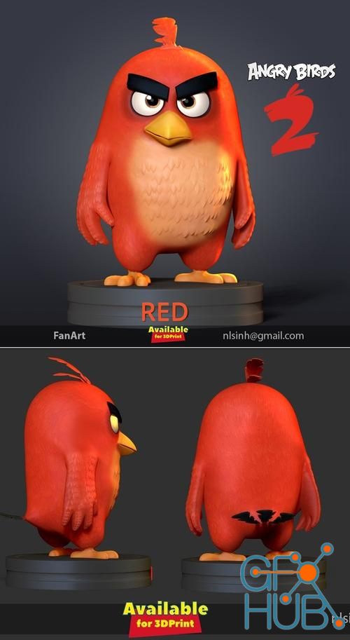 Angry Birds 2 – 3D Print