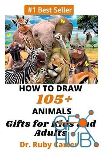 The Animal Drawing Book for Kids: How to Draw 365 Animals, Step by