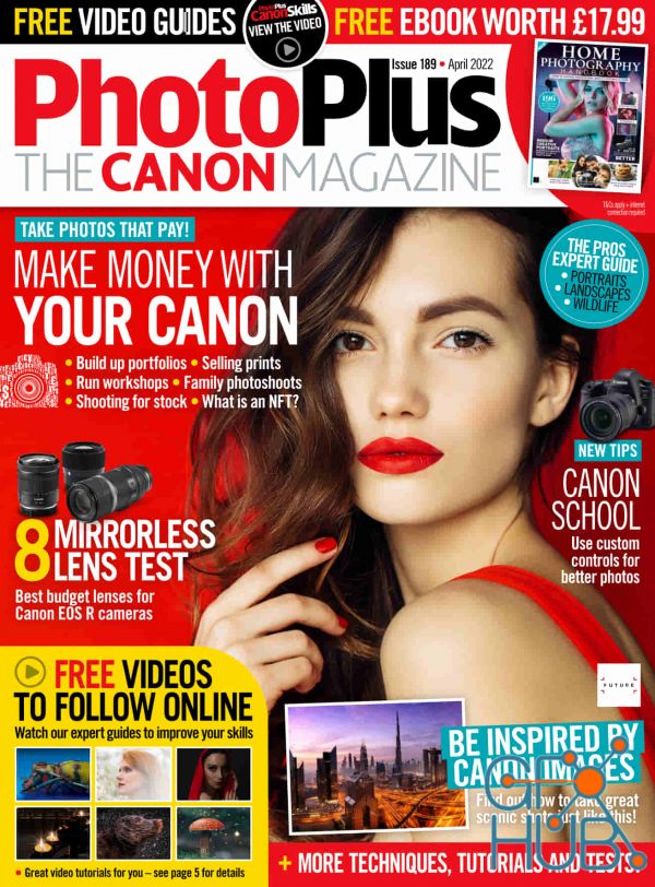 PhotoPlus – The Canon Magazine – Issue 189, April 2022 (True PDF)