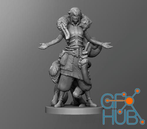 Carnomancer Female – 3D Print