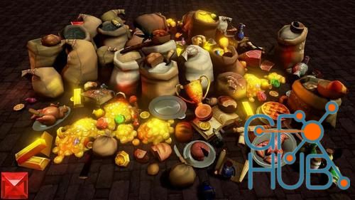 Unreal Engine – Loot Set 100+ 3D Props