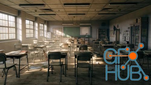 Unreal Engine – Old Classroom