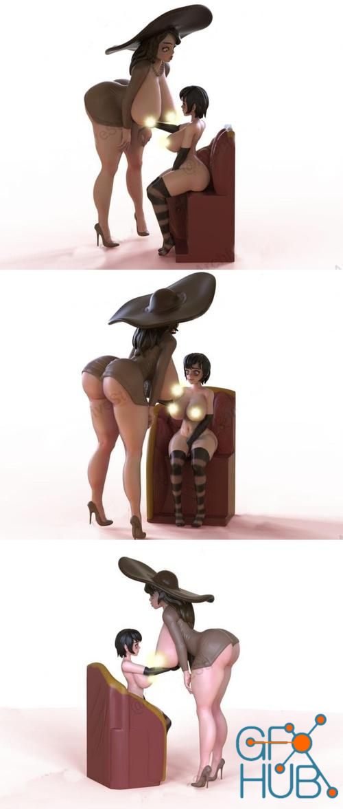 Vampiress – 3D Print