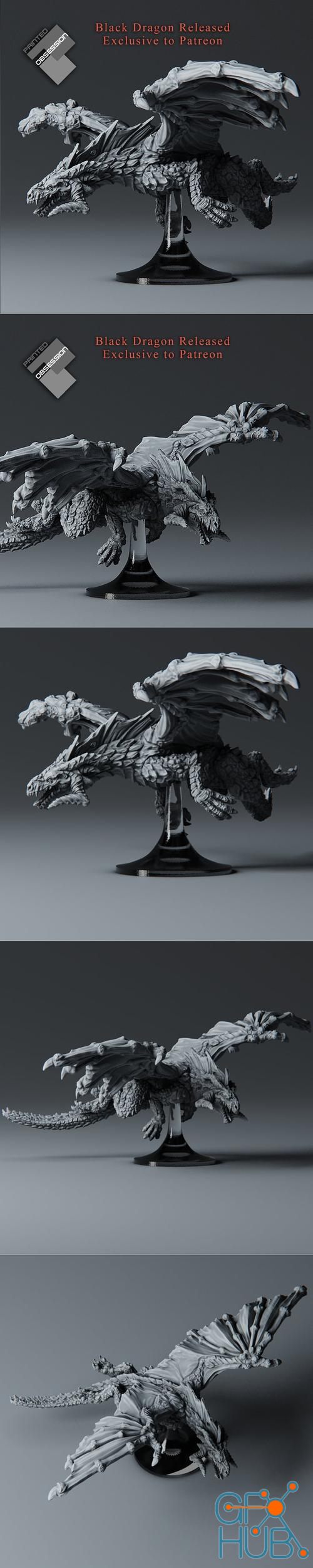 Black Dragon – 3D Print
