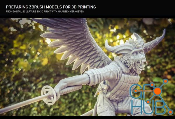 Preparing ZBrush Models for 3D Printing