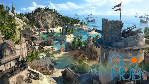 Kitbash3D – Treasure Island (Updated)