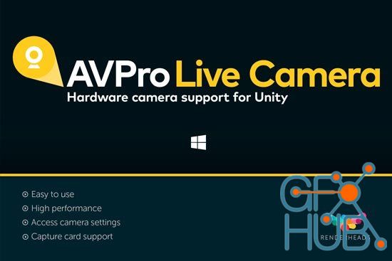 Unity Asset Store – AVPro Live Camera