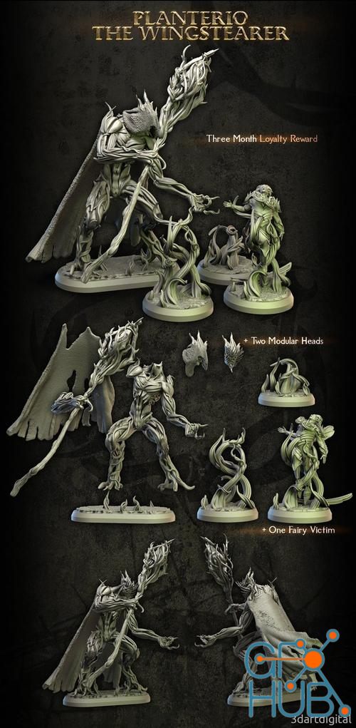 Planterio The Wingstearer – 3D Print