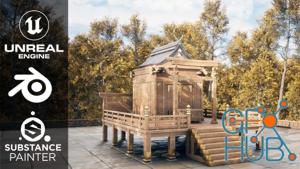 Creating a Japanese Shrine Environment in Unreal Engine 5