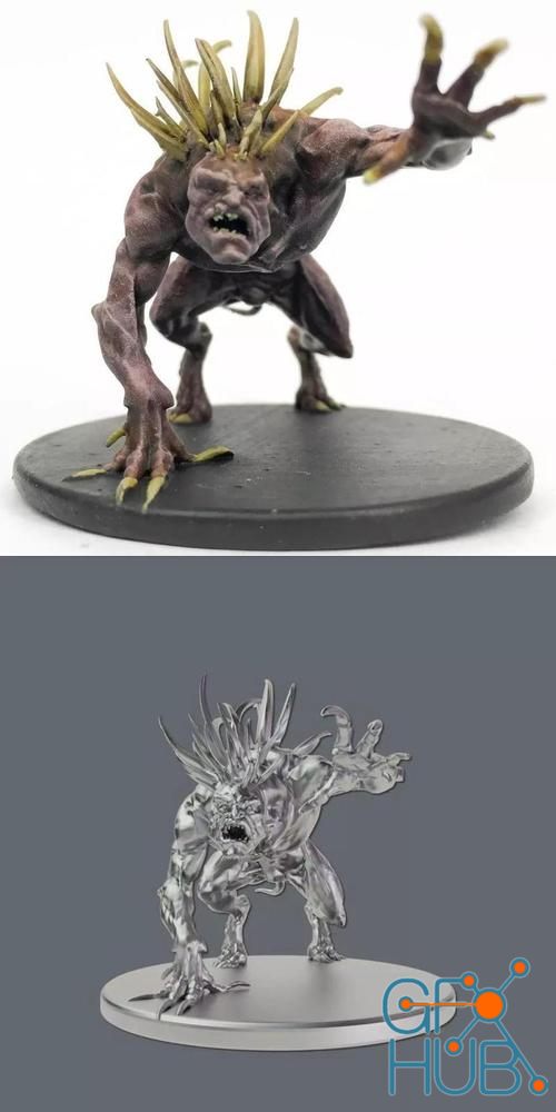 Alghoul - Large Spikes – 3D Print