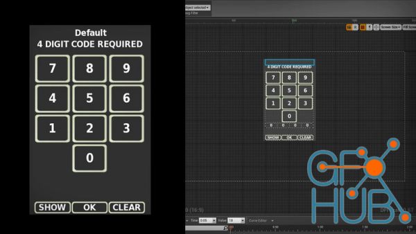 Unreal Engine Marketplace – BP Keypad UI