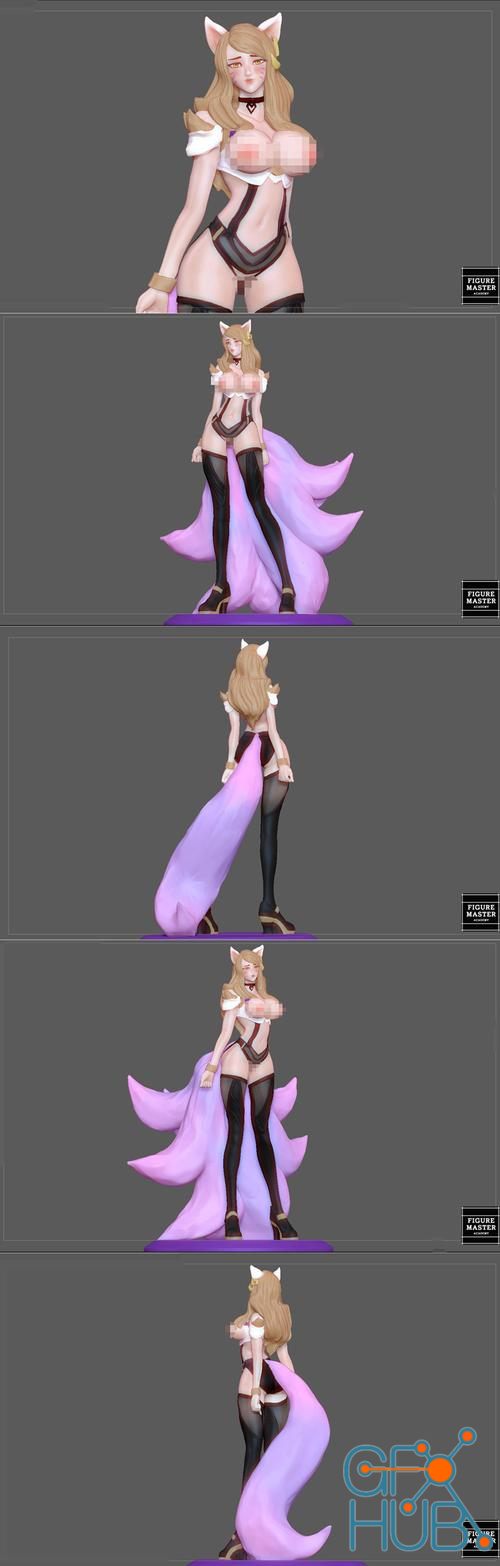 Ahri Sexy Haked Nude Hentai Naughty League of Legends – 3D Print